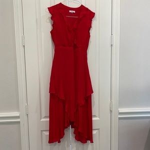 Parker Dress in Red